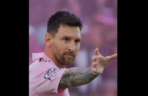 El Inédito Festejo De Lionel Messi Tras Su Gol En Inter Miami