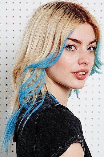 Hair Chalk In Blue Hair Chalk Beautiful Hair Hair