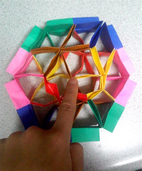 Origami Flexiball Squashed By Theorigamiarchitect On Deviantart
