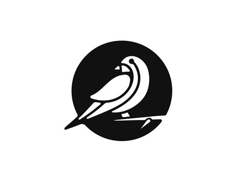 Sparrow Pet Logo Design Logo Design Creative Bird Logo Design