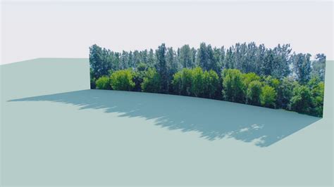 Textures 3d Backdrop Treeline With Alpha Channel Cgtrader