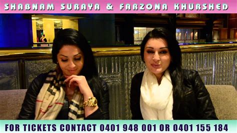Shabnam Suraya And Farzona Khurshed Concert Promo Youtube