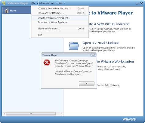 Dan Dar Vmware Player Windows Xp Mode