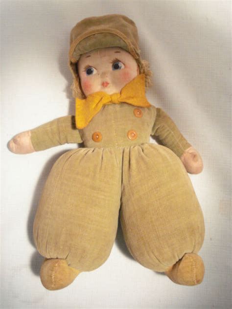 Vintagevery Cutechubby Dutch Girlplush Toy Ebay