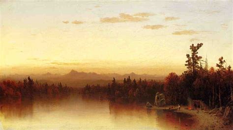 Un Twilight Dans Les Adirondacks 1864 De Sanford Robinson Ford