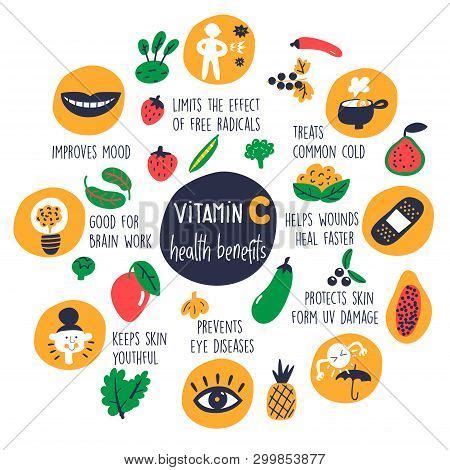 Vitamin C Health Vector Photo Free Trial Bigstock