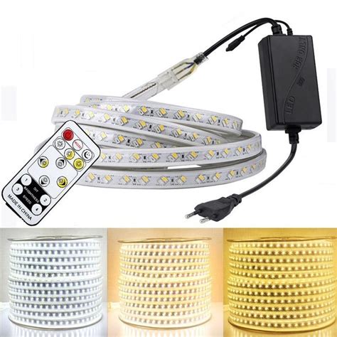 Rgb Led Strip Light Kit With Remote Controller Dimmable Led Tape