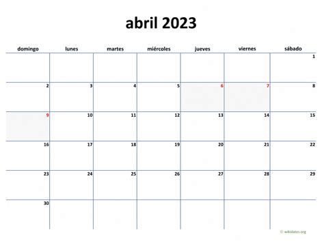 Descargar Plantilla De Calendario 2023 Abril Imagesee