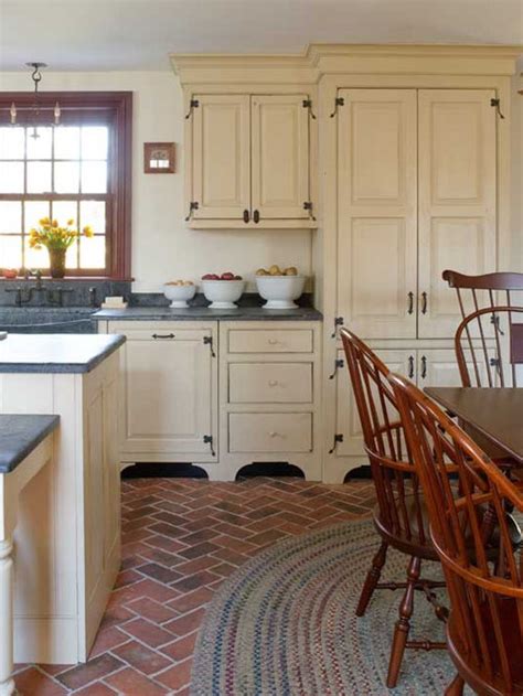 When it comes to designing a tile kitchen backsplash your choices are unlimited. Brick Kitchen Floor Home Design Ideas, Pictures, Remodel ...