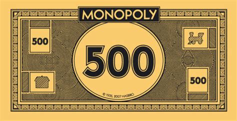 Looking for a printable 1 dollar monopoly money? Monopoly Money Pack Full Refill Official Hasbro Board Game 30 x Notes of Each Va | eBay