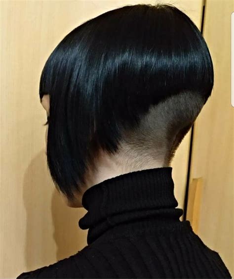 Stacked Bob Hairstyles Hairstyles With Bangs Girl Hairstyles Shaved Bob Shaved Nape Girls