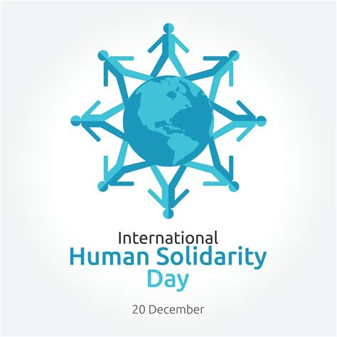 International Human Solidarity Day Vector Design Illustration 5140455 Vector Art At Vecteezy