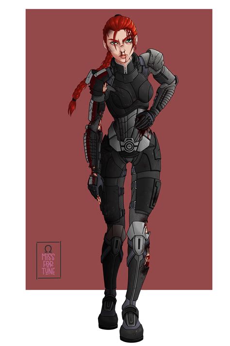 Commander Shepard Me3 Fan Art By Missfor7une On Deviantart