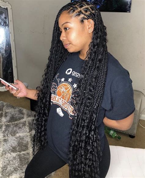 25 most beautiful knotless box braid styles trending now thrivenaija girls hairstyles braids