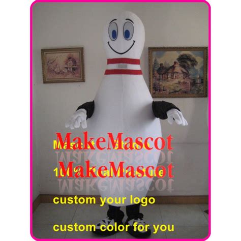 Bowling Pin Mascot Costume Custom Fancy Costume Anime Cosplay Kit
