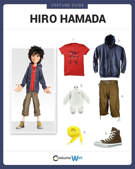 Dress Like Hiro Hamada From The Movie Big Hero 6 See More Costumes And Cosplays Of Hiro
