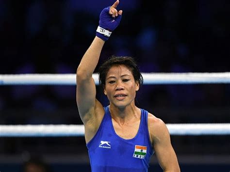Mary Kom Enters Olympic Pre Quarters Defeats Rival Boxer 15 Years Her