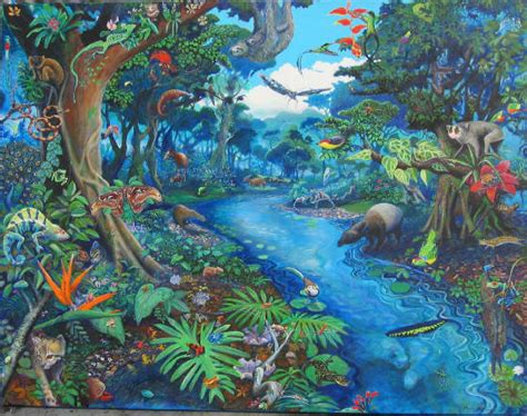 Tropical Rainforest Painting At Explore Collection