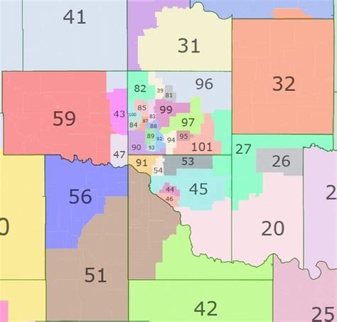 Alternative Districts Oklahoma State House Of Representatives