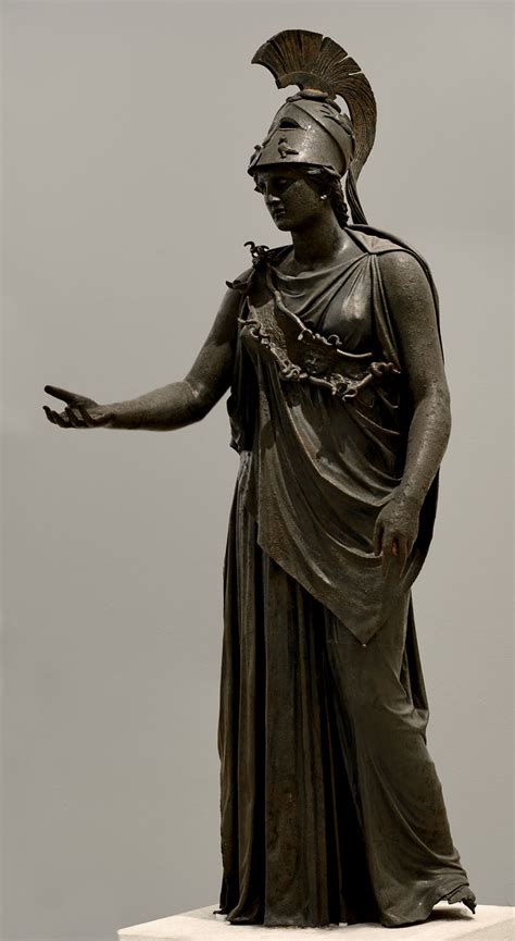 Theancientwayoflife “statue Of Athene “the Peiraeus Athena” Medium