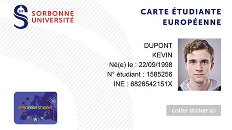 Haut 88 Imagen Carte Etudiant Vn