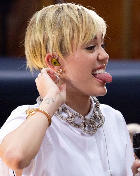 Miley Cyrus Finally Reveals Why She Sticks Her Tongue Out In Almost