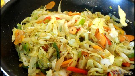 Healthy Vegetable Fry Up Cabbage For Sunday Dinner ...