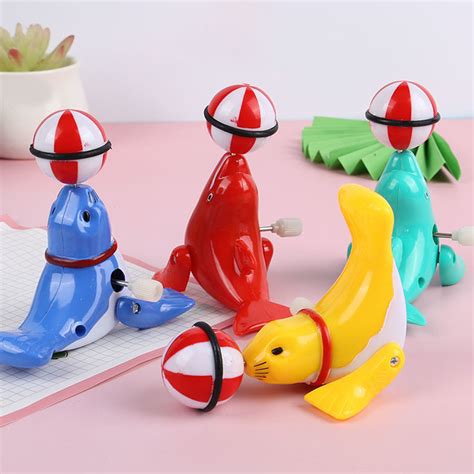 Fairnull Dolphin Wind Up Toy Battery Free Interesting Walking Sea