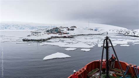 Photographs Of Palmer Station Located In The Antarctic Peninsula
