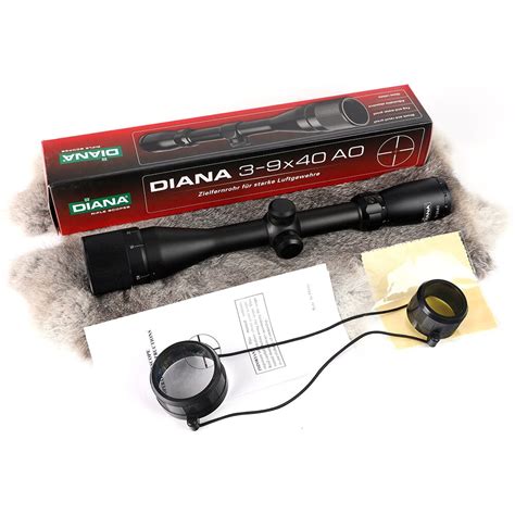 Tactical DIANA X AO Riflescope One Tube Mil Dot Reticle Optical Sight Hunting Rifle Scope