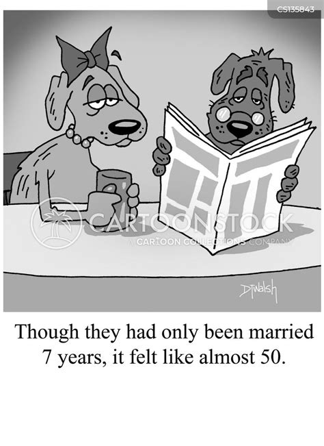 Funny Old Married Couple Cartoon