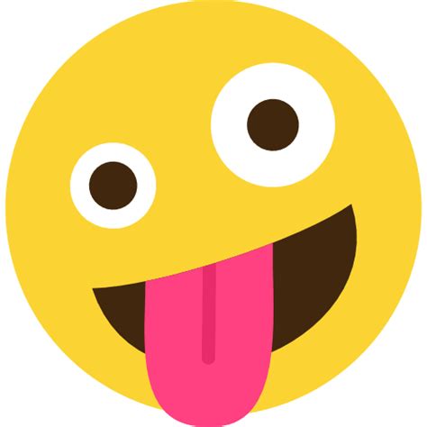 Zany Face Emoji Icon Png And Svg Vector Free Download