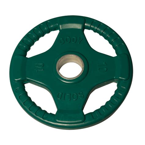 Orc Color Rubber Grip Olympic Plates Body Solid
