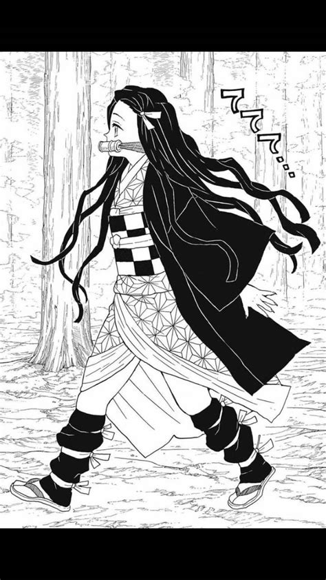 Demon Slayer Manga Black And White