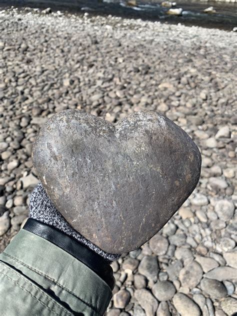 I Found This Heart Shaped River Rock Today Rmildlyinteresting