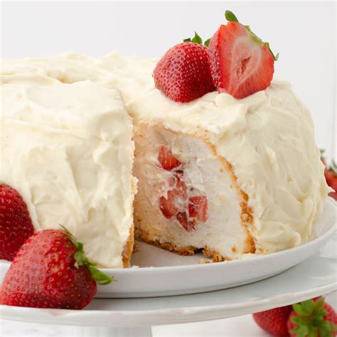 Strawberry Shortcake Angel Cake