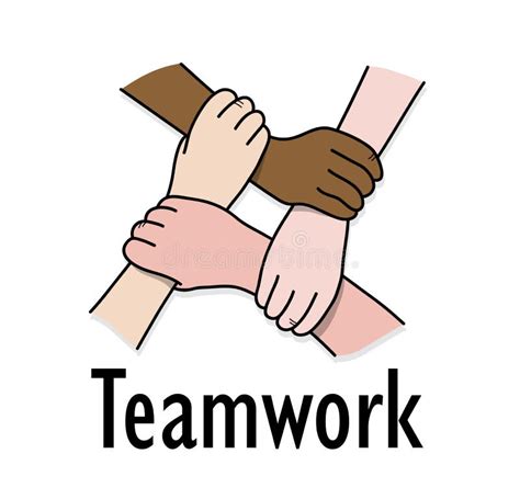 Business Teamwork Partnership Stock Vector Illustration Of Team