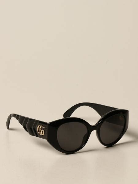 gucci acetate sunglasses with logo black gucci sunglasses gg0809s online at giglio