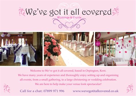 Weve Got It All Covered Wedding And Events Hire Company Home