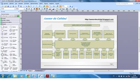 Microsoft Visio Diagramas De Procesos Organigramas Manual De
