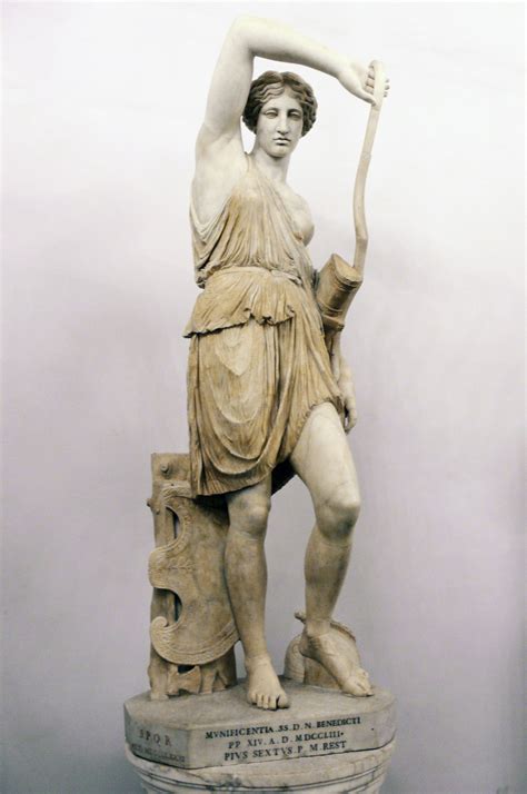 The Wounded Amazon Copy From Original Work By Phidias Marble Cm 197