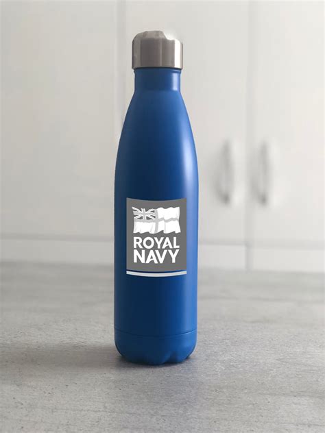 Personalised Water Bottle Blue Empire Medals