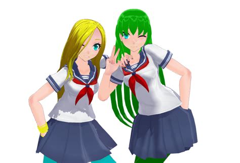 Mmd Study Chan A And B Genderbend Ver2 By Maeb136 On Deviantart