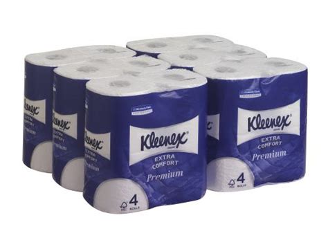 Kleenex 4 Ply Quilted Toilet Roll Pack Of 24 8484