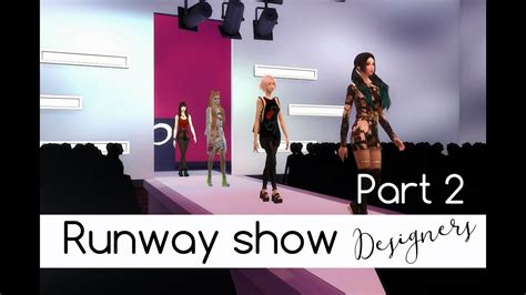 Sims 4 Designerbrand Casual Custom Content Runway Show Part 2 Youtube