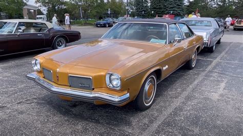 The 1973 Oldsmobile Cutlass Salon Was Gms Import Fighter Youtube