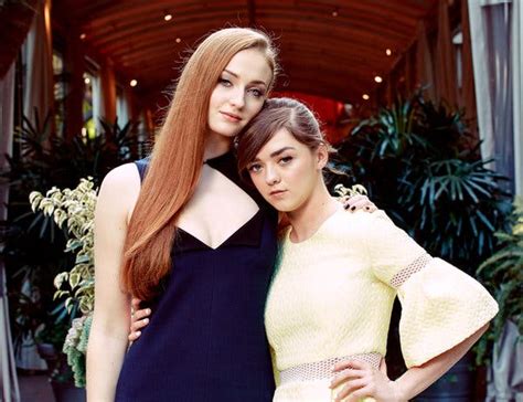 Sophie Turner And Maisie Williams Have Grown Up On ‘game