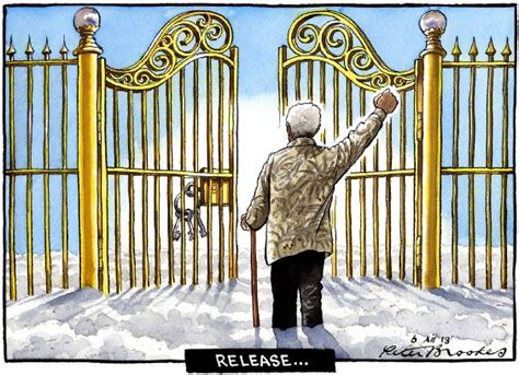 Cartoon Mandelas Release The English Blog