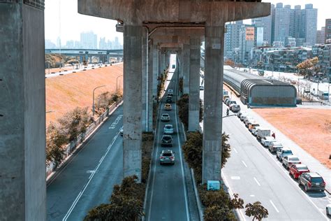 Free Stock Photo Of Architecture Blur Bridge Bus Car City
