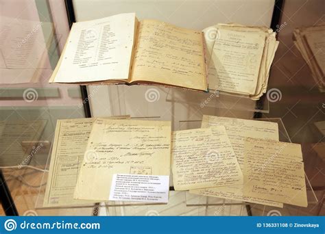 Original Documents Personal Records From The Hand Of The Writer